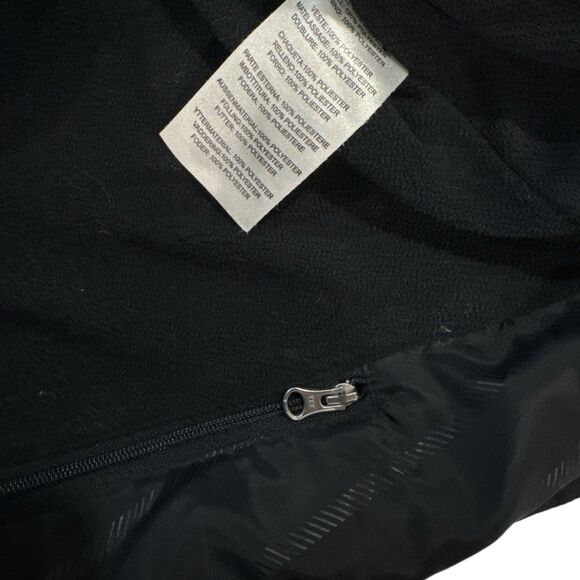 Bauer Hockey Jacket‎ Mens Large Black Full Zip Fleece Lined Softshell Warmup - Picture 8 of 12